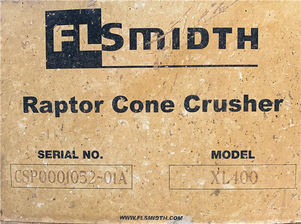 Flsmidth / Excel Raptor Xl 400 Cone Crusher)